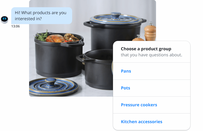 Proaktiver Chatbot lädt Website-Besucher zum Chat ein