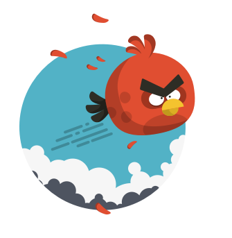 image of angry bird