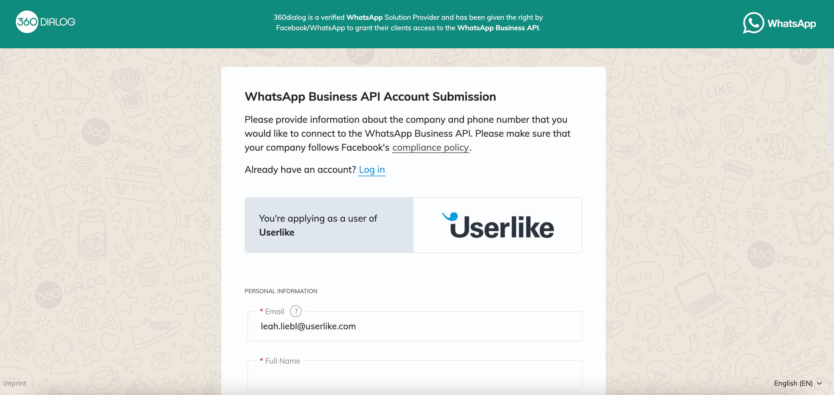 WhatsApp Business API: Set Up Your Account In 10 Minutes With Userlike