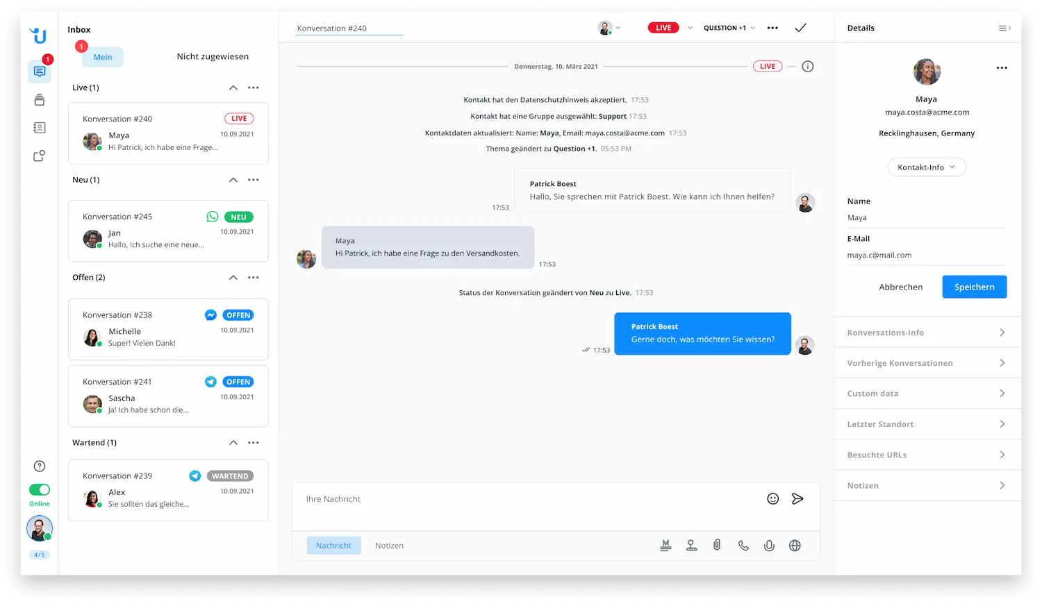 Product image of Userlike Message Center